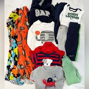 Baby boys bundle 6 to 12 months